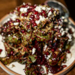 Sour Beet Salad and Baby Arugula